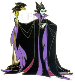 Disney Auction (P.I.N.S.) - Standing Maleficent w/Diablo