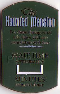 Counterfeit - Haunted Mansion Wait Sign