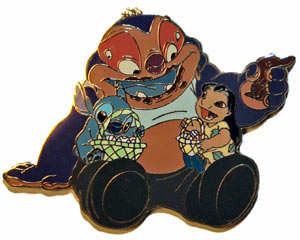 Disney Auctions - Easter Lilo and Stitch w/ Jumbaa Pin