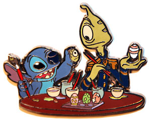Disney Auctions - Easter Lilo and Stitch (Stitch w/ Pleakley)