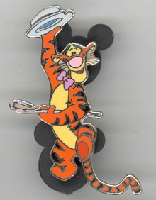 Tigger With Hat and Cane