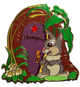 Disney Auctions - Thumper - Bambi - Dressing Room Door