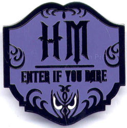 Fantasy Pin - Town Sign (Haunted Mansion / Enter If You Dare)