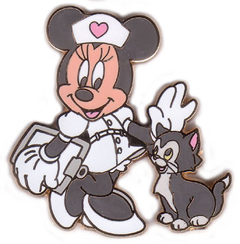 JDS - Minnie Mouse & Figaro - Nurse