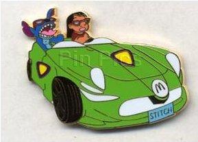 Bootleg - Lilo and Stitch in Green Car