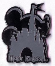 WDW - Mickey and Cinderellas Castle - Magic Kingdom - Mystery Pin #5 - Gray