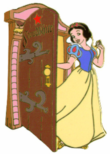 Disney Auctions - Snow White - Dressing Room Door
