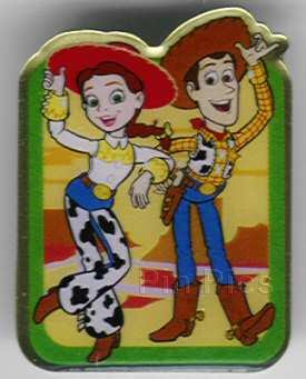 JDS - Jessie & Woody - Toy Story - Lucky Draw - Boxed Pin