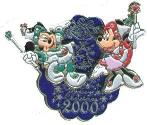 TDR - Mickey & Minnie Mouse - Christmas 2000 - TDL