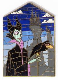 Disney Auctions - Mosaic Maleficent & Diablo
