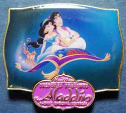 Disney Catalog - Aladdin Special Edition DVD/VHS Pre-Order Pin