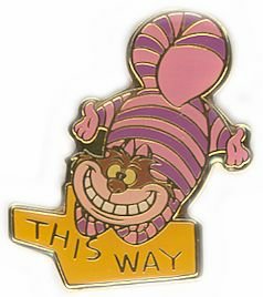 Japan - Cheshire Cat - This Way - Alice in Wonderland