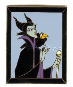 Disney Auctions - Framed Maleficent and Diablo