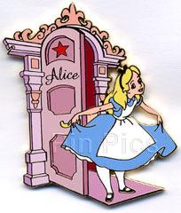 Disney Auctions - Alice - Alice in Wonderland - Dressing Room Door