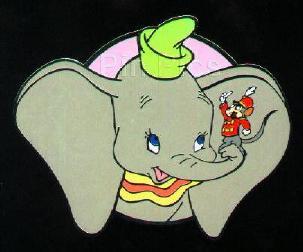 Disney Auctions - Animal Pals Set (Dumbo & Timothy) Silver Prototype
