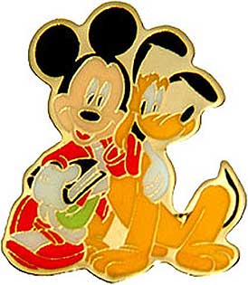 TDR - Mickey Mouse & Pluto - Arm Around Pluto - TDL