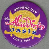 Button - Aladdin’s Oasis Opening Day