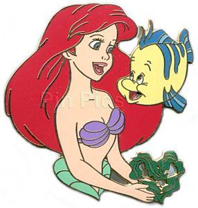 Disney Auctions - Ariel with Flounder