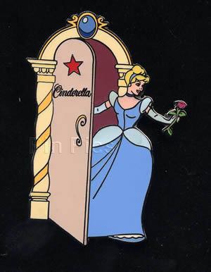 Disney Auctions - Dressing Room Door ~ Cinderella (Black Prototype)