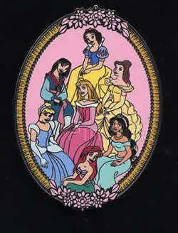 Disney Auctions - Seven Princesses Cameo (Black Prototype)