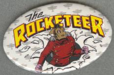 Rocketeer Oval Button