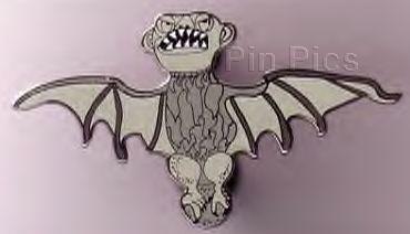 Haunted Mansion Bat Stanchion Gargoyle Pin