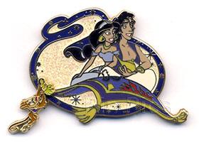 Aladdin Platinum Edition DVD pre-order pin