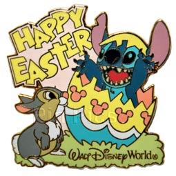 WDW - Stitch & Thumper - Happy Easter 2004 - Pink Variation