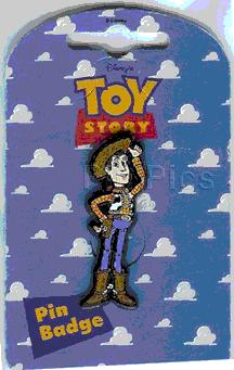 Toy Story UK Pin Badge Woody Tips Hat