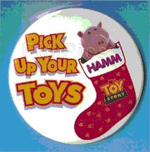 Toy Story's Hamm Pick Up Your Toys Christmas