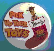 Toy Story's Woody Pick Up Your Toys Christmas