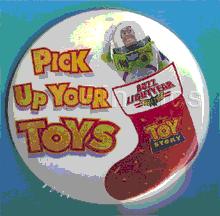 Toy Story's Buzz Pick Up Your Toys Christmas