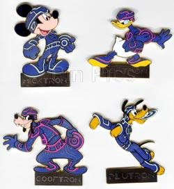 Disney Auctions - Tron Character Pin Set (FAB 4)