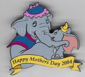Disney Auctions - Happy Mother's Day 2004 (Dumbo) Silver Prototype