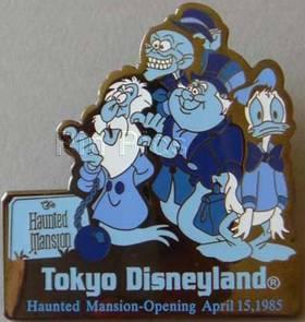 Bootleg - TDL - Haunted Mansion Opening (Donald Duck and Ghosts)