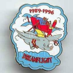 WDW - Dumbo - Dreamflight 1989-1996 - Journey Through Time Pin Event 2003 - Artist Proof