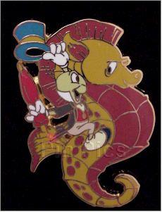 Disney Auctions - Jiminy Cricket on Seahorse