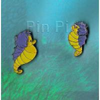 Little Mermaid Seahorses from boxed set (Silver Prototype)