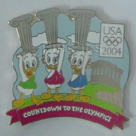 WDW - Huey, Dewey & Louie - Countdown to the Olympics - 3 Days