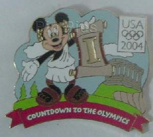 WDW - Mickey Mouse - Countdown to the Olympics - 1 Day
