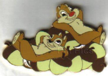 Disney Auctions - Chip 'n' Dale Relaxing