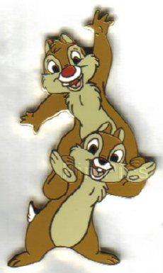 Disney Auctions - Chip 'n' Dale Balancing Greeting