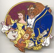 Disney Auctions - Beauty and the Beast (Jumbo Pin)