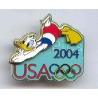 WDW - Donald Duck - Diving - Olympics 2004 - Cast