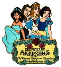WDW - Aurora, Snow White, Belle & Jasmine - Princess Storybook Breakfast - Breakfast Series