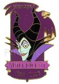 Disney Auctions - Maleficent - Fan Club - P.I.N.S