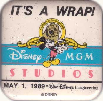 Button - Cast Member Imagineering - MGM Studios opening