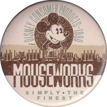 Cast Member Button - Mouseworks 1990