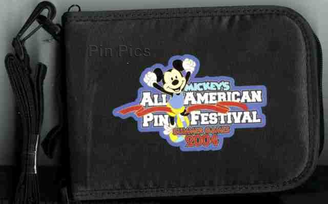 Accessory - DLR - 2004 Mickey's All American Pin Festival (Mini Pin Bag)