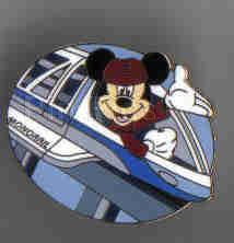 WDW - Mickey Monorail - Surprise - Cast - Artist Proof